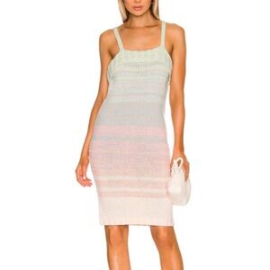 525 America revolve New Ombré Knit Tank Dress Size XS Women's
